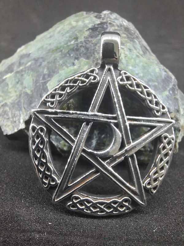 Pendentif Pentacle Acier inoxydable