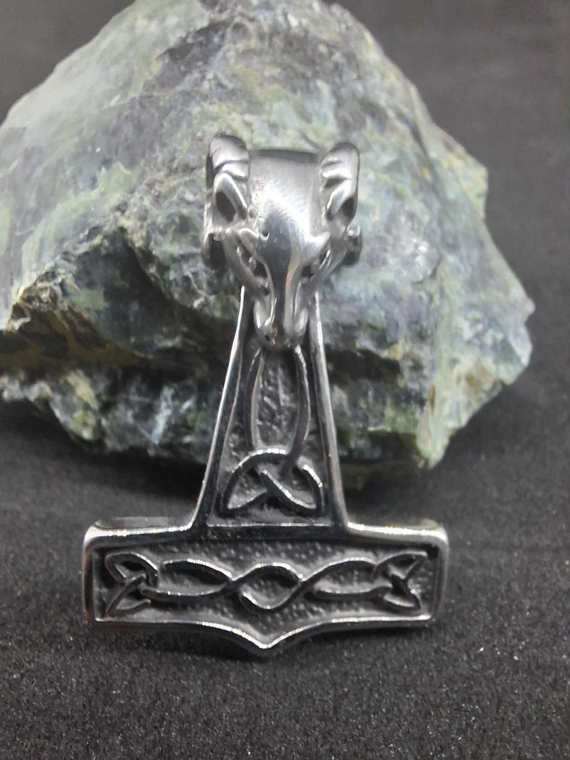 Pendentif Marteau de Thor Acier inoxydable