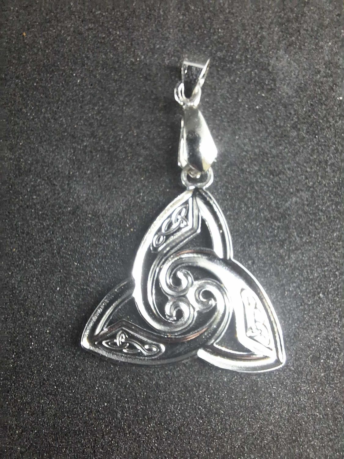 Pendentif Triskel Acier inoxydable