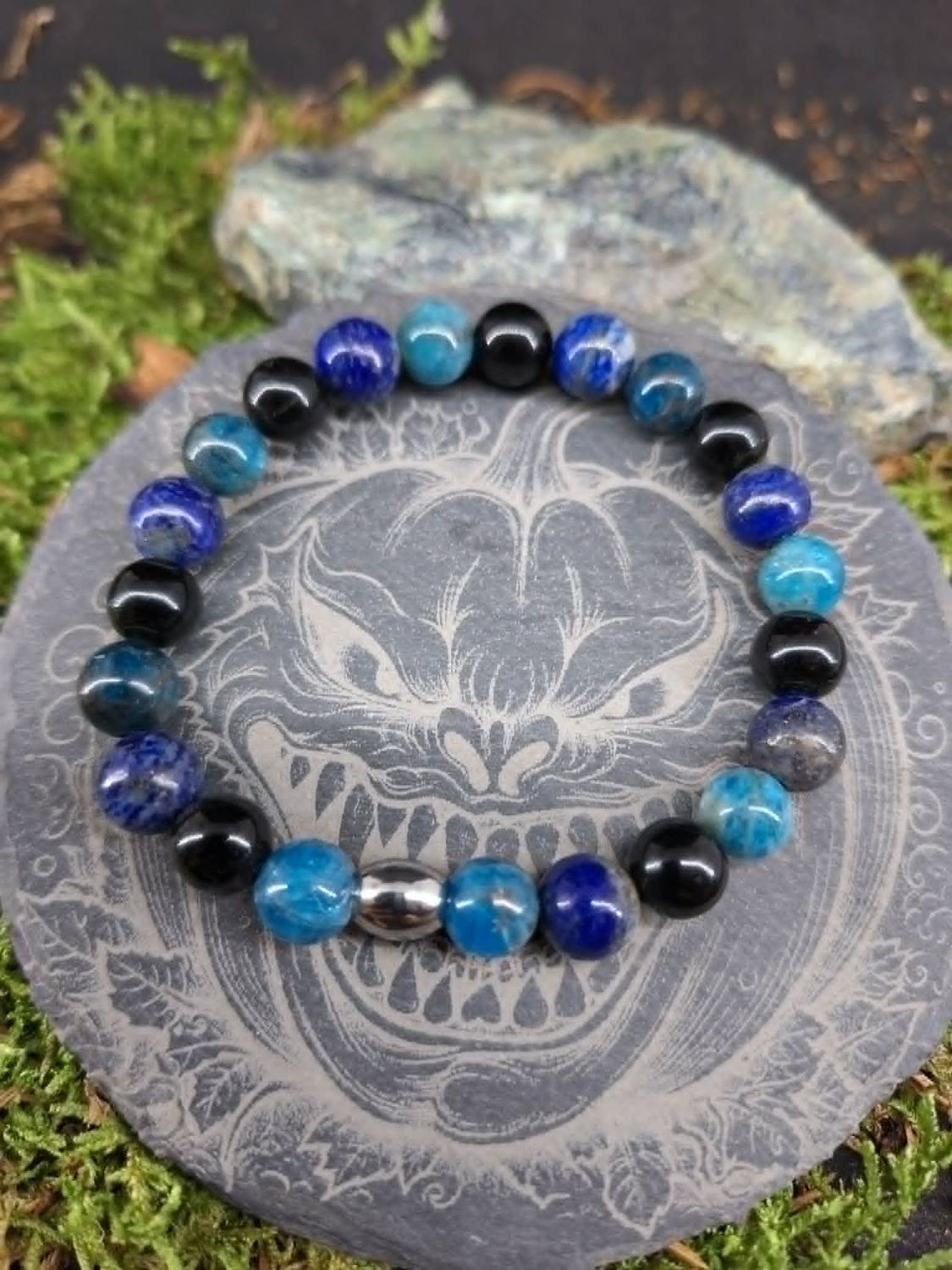 Bracelet intuition / protection/ motivation 8mm fait sur mesure