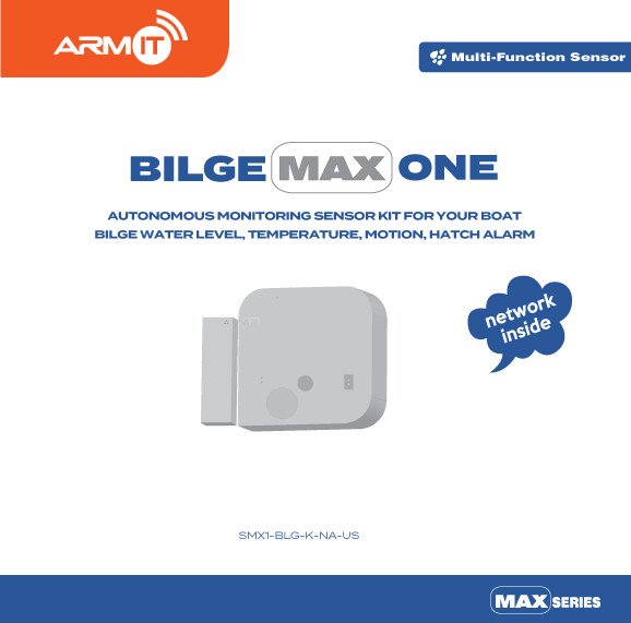 ARMIT BilgeMAX One™ | Wireless Boat Monitoring Kit.