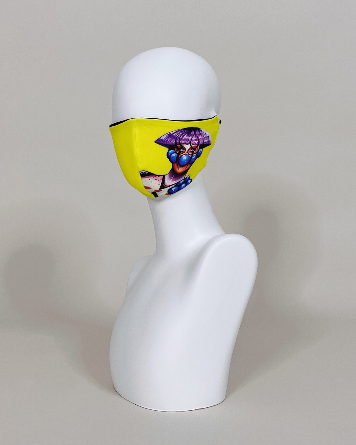 Deluxe Adjustable Reversible Club Kid Face Mask