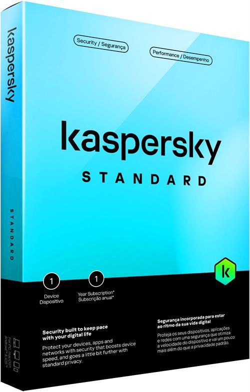Kaspersky Standard Internet Security Software - 1 device,