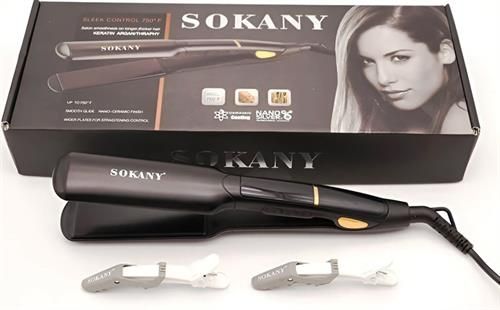 Sokany Magical Ceramic Flat Iron Infrared Technology Hair