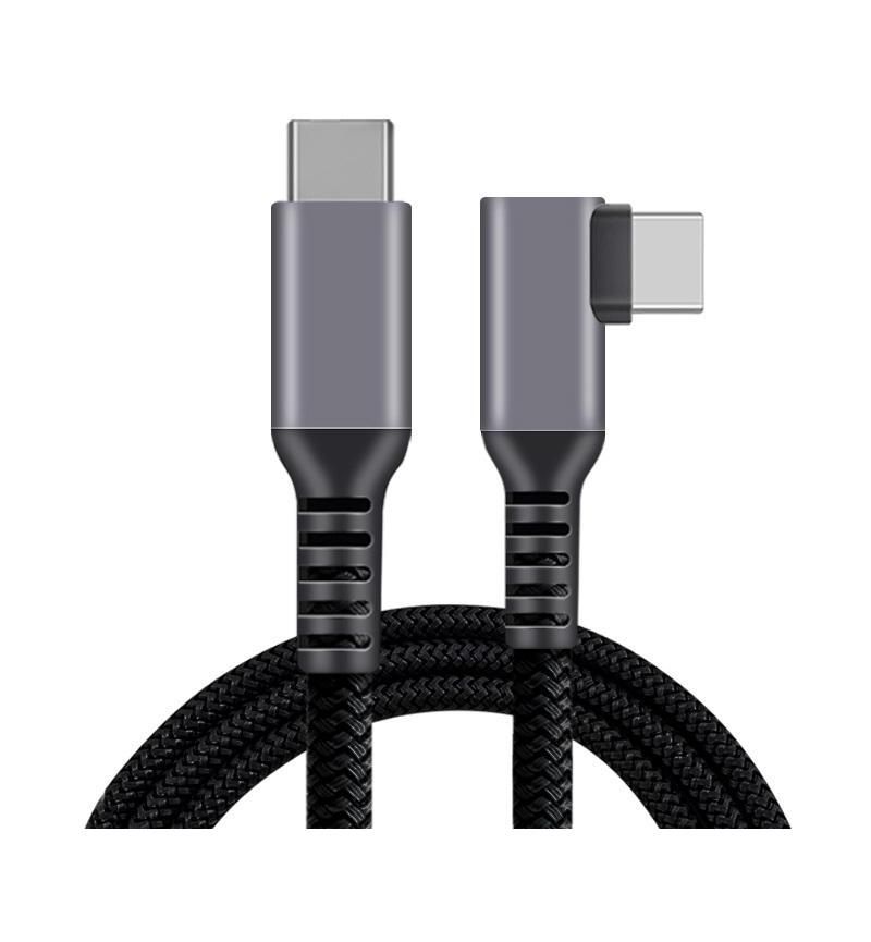 M-Link 90 Dedrees Cable Type-C To Type-C PD240W - 2m