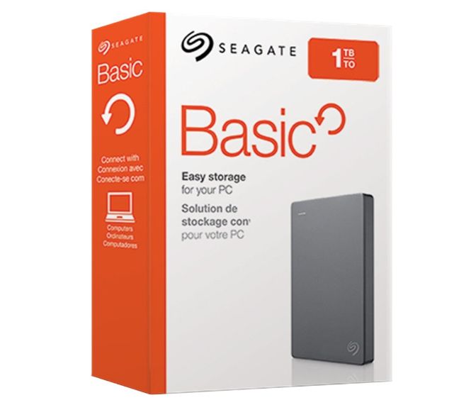 Seagate HDD USB3.0 External Basic 2.5&#39; - 1TB