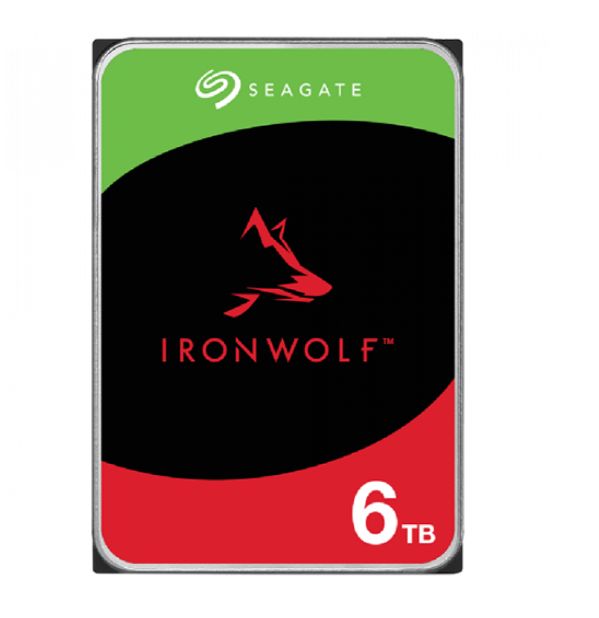 Seagate HDD SATA 5400rpm Ironwolf NAS 3.5&#39;&#39; - 6TB
