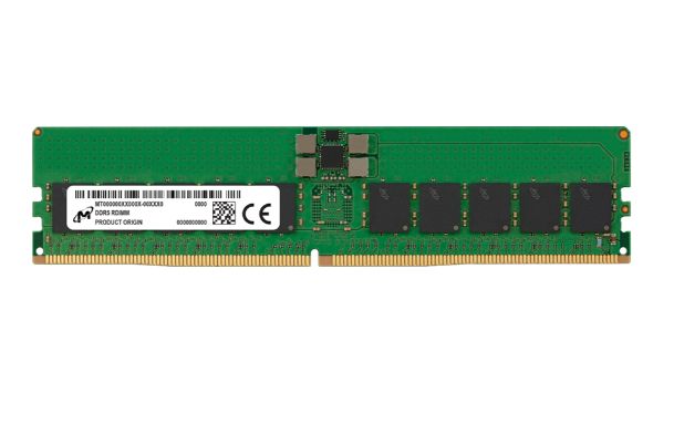 Micron DDR5 RDIMM 32GB 2Rx8 4800 CL40 16Gbit Ram