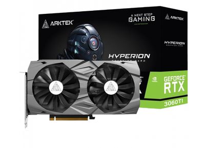 Arktek Geforce RTX3060Ti DDR6 8GB 256Bit Twin Fans Graphics Card