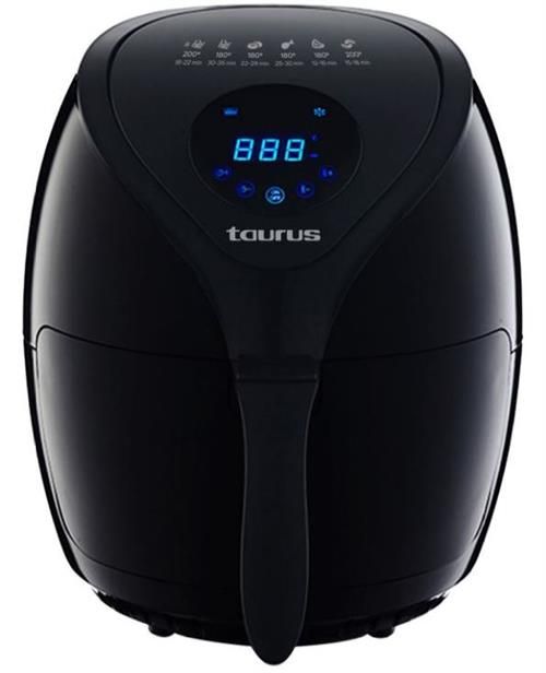 Taurus 3.6L Air Fryer Digital Black With Timer 1400w