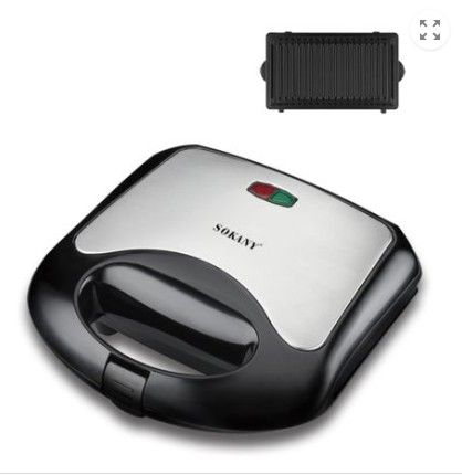 Sokany 2 Slice Sandwich Or Grill Maker