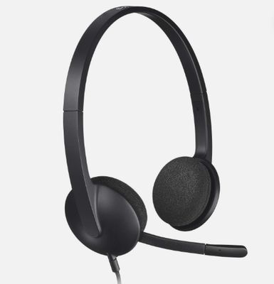 Logitech H340 Wired Headphones with Noise-Cancelling Microphone