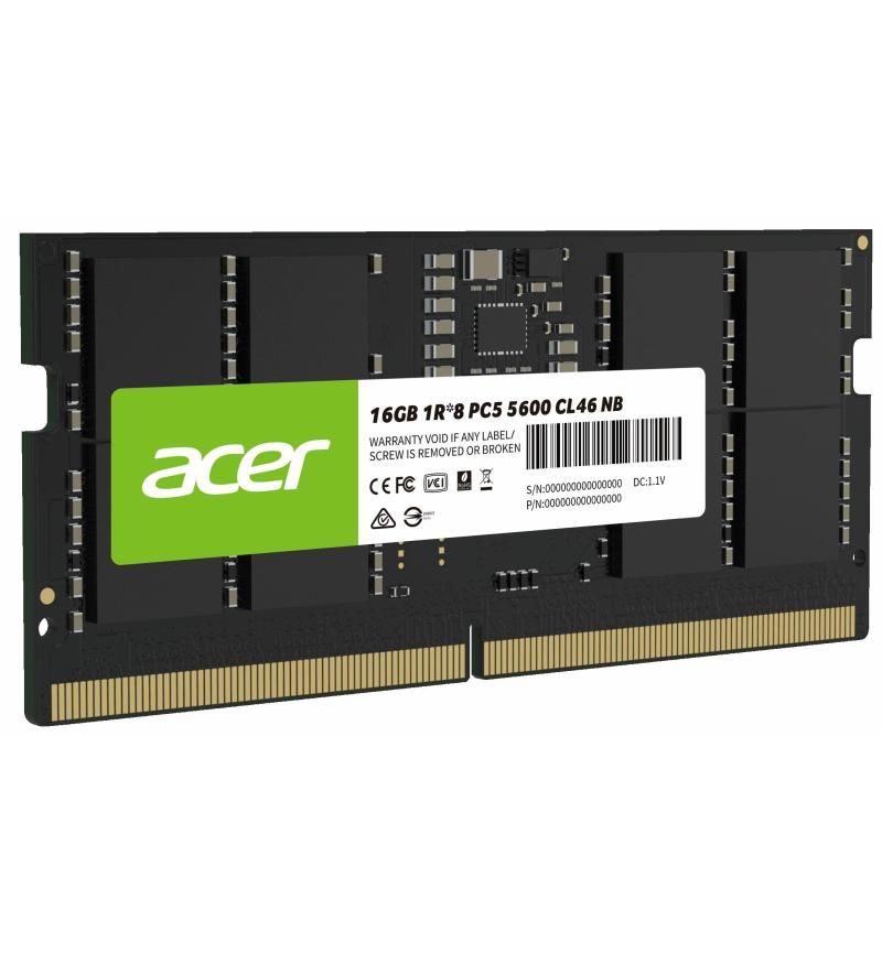 Acer 16GB DDR5 Laptop Memory 5600MHz