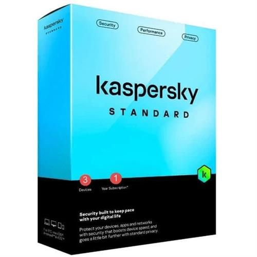 Kaspersky Standard Internet Security Software - 3 Devices