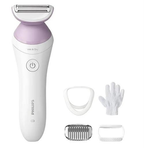 Philips Cordless Lady Wet &amp; Dry Shaver 6000 Pink