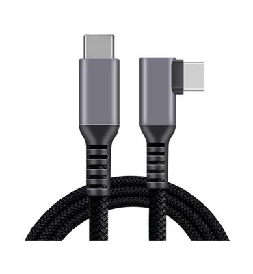M-Link 90 Dedrees Cable Type-C To Type-C PD240W - 2m