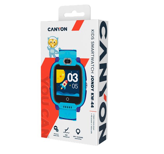 Canyon kids watch Jondy KW-44 with 4G Camera