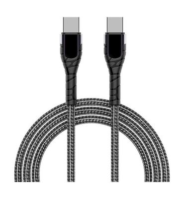 Appacs Fast Charging and Data Transmission  Type-C to Type-C Cable 65W  - 1m