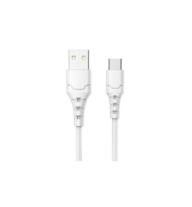 Micro 3A USB To Micro USB Quick Charge &amp; Data Cable - 1m