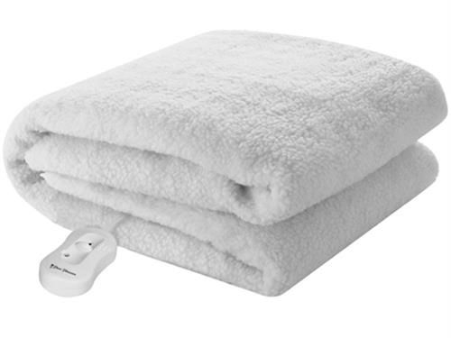 Pure Pleasure Single Fullfit Sherpa Fleece Electric Blanket - 91cm x 188cm