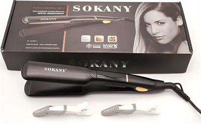 Sokany Magical Ceramic Flat Iron Infrared Technology Hair