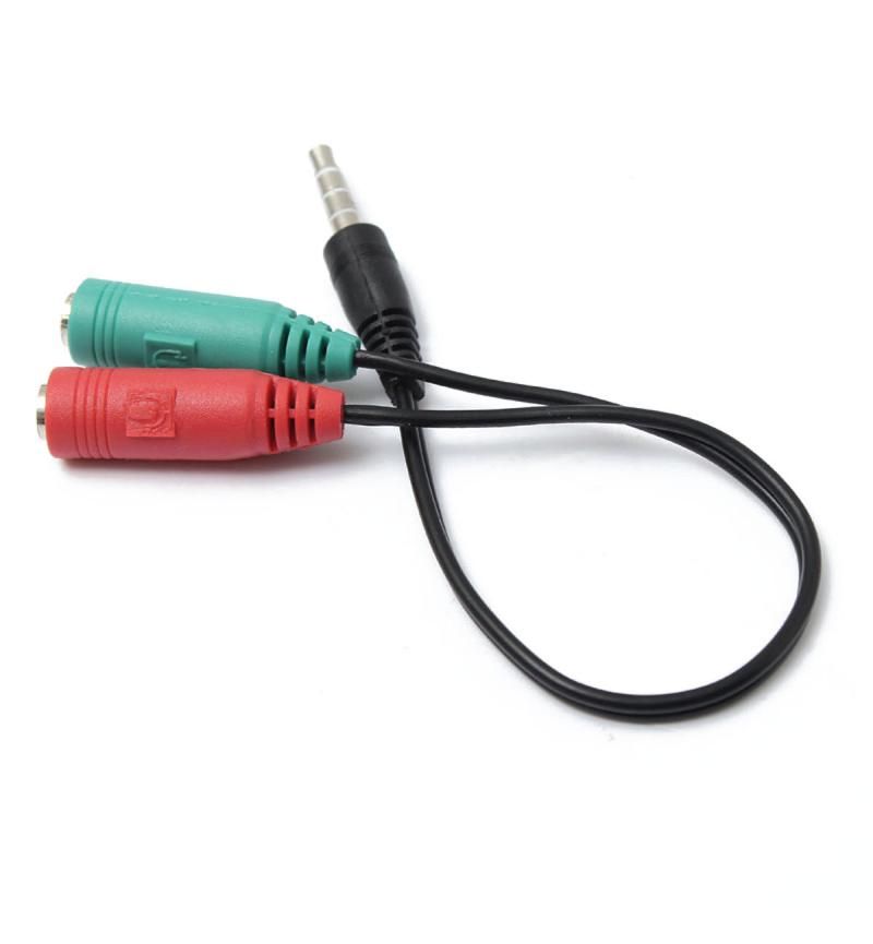 Microworld Stereo Male To MIC + Headset