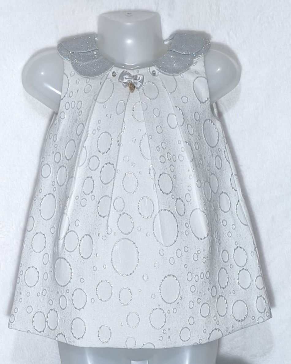 Vestido Plateado