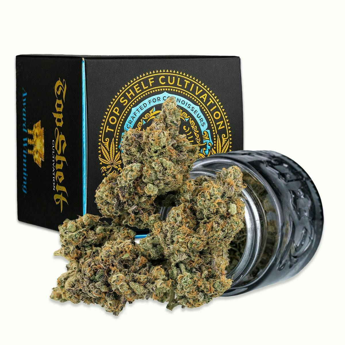 Green Crack-Top Shelf