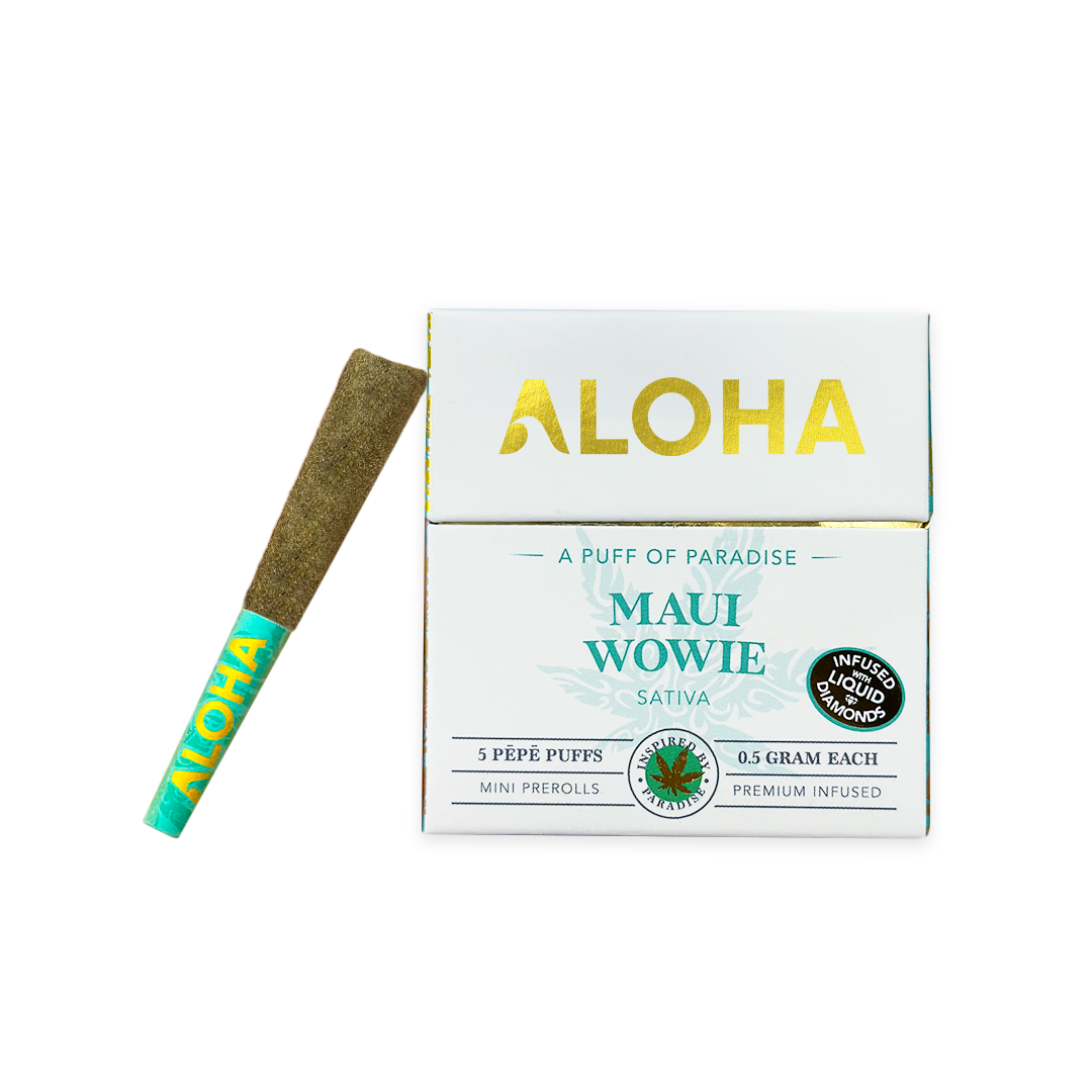 Aloha Maui Wowie Infused Prerolls | SATIVA