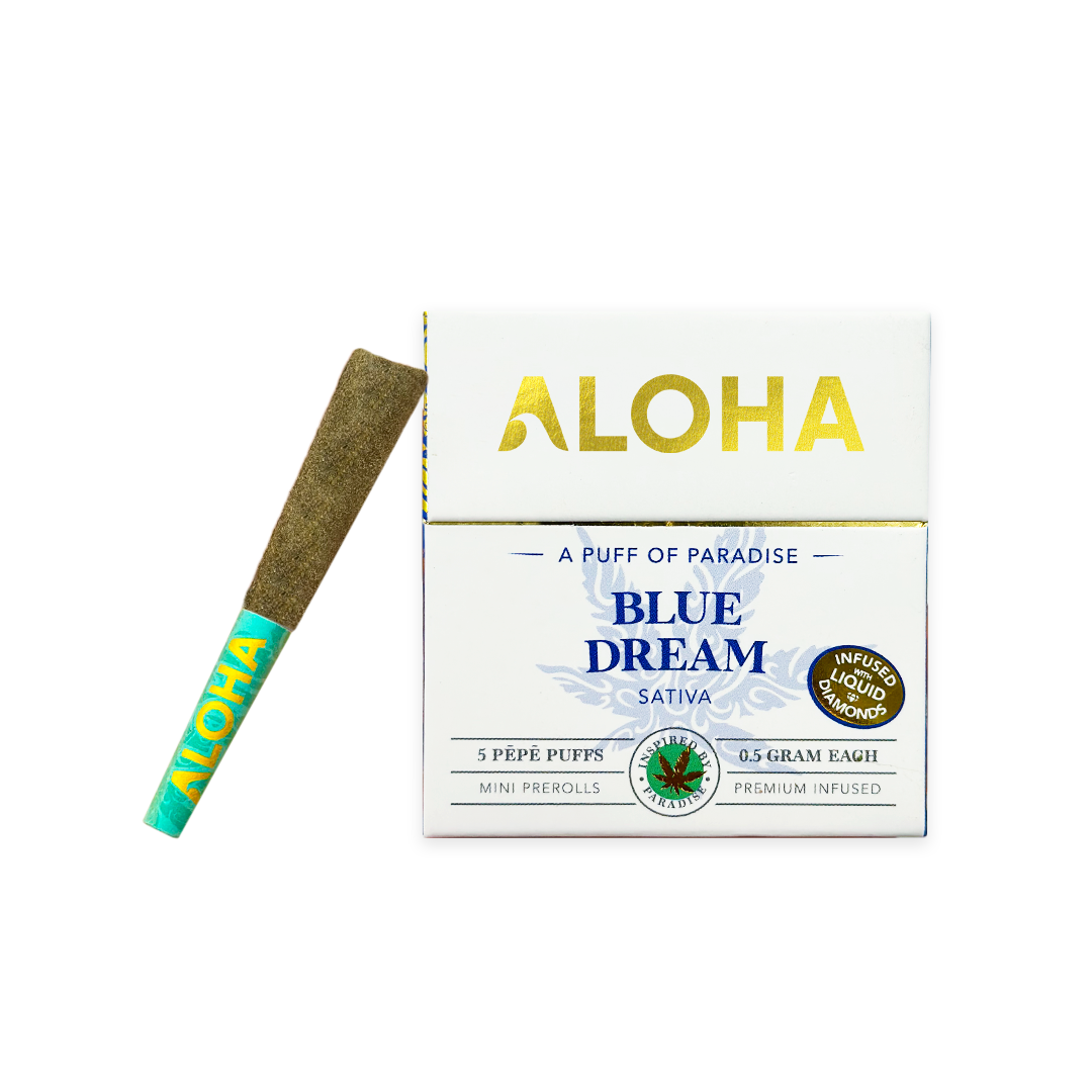 Aloha- A PUFF OF PARADISE -BLUE DREAM | SATIVA