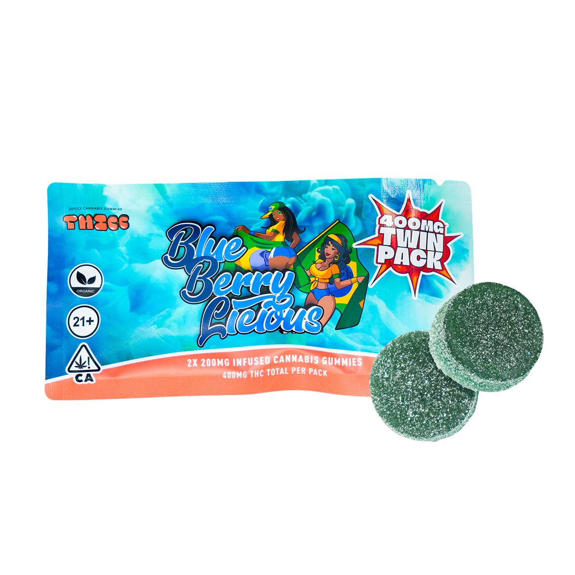 400mg Thicc Gummies Blueberry ?