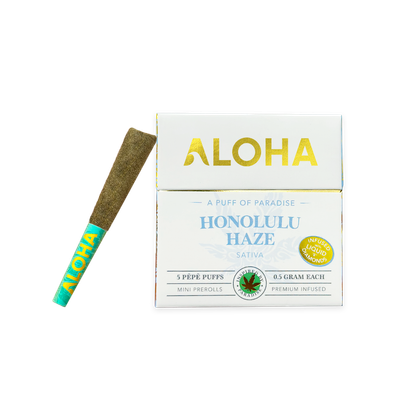 Aloha- A PUFF OF PARADISE -HONOLULU HAZE | SATIVA