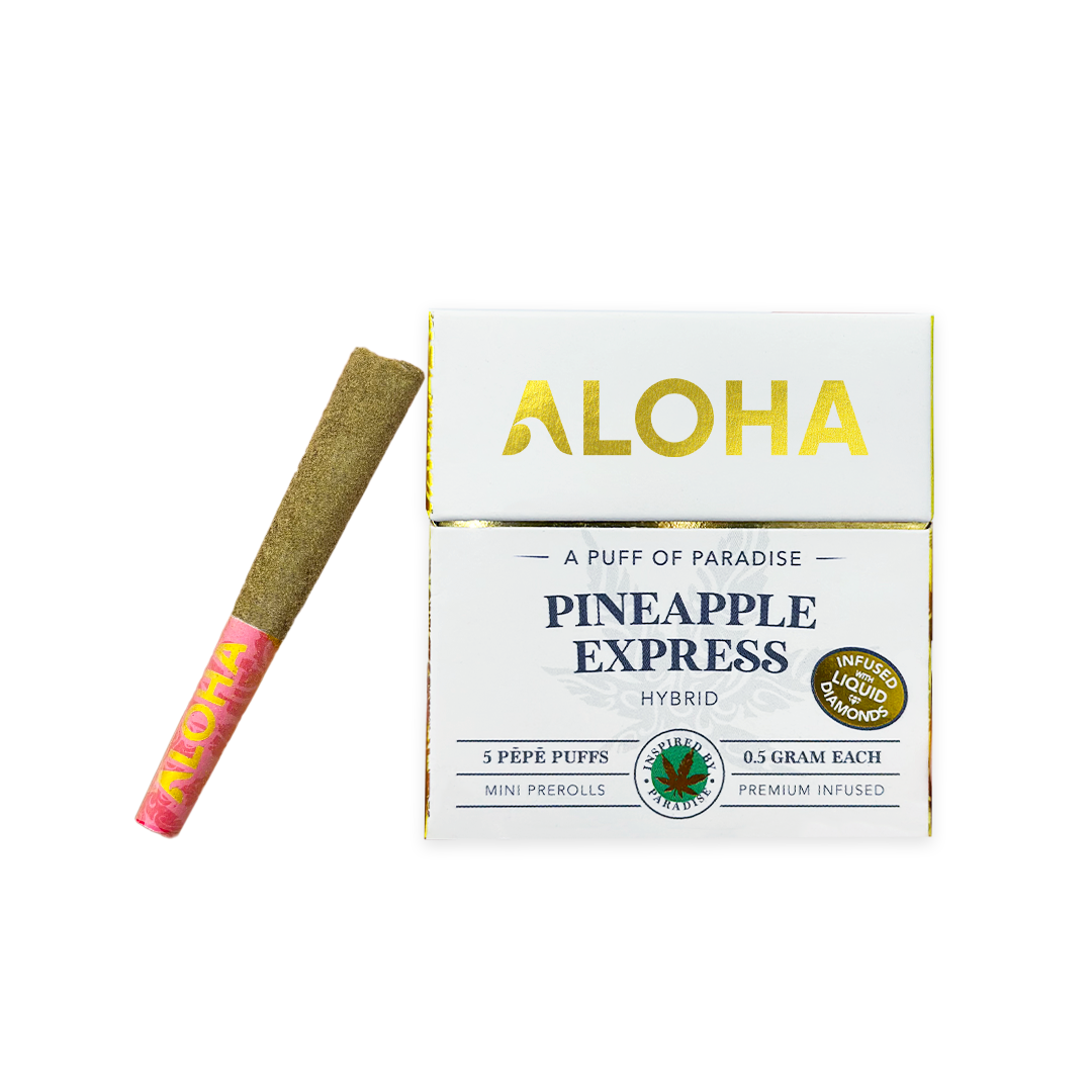Aloha- A PUFF OF PARADISE -PINEAPPLE EXPRESS | HYBRID