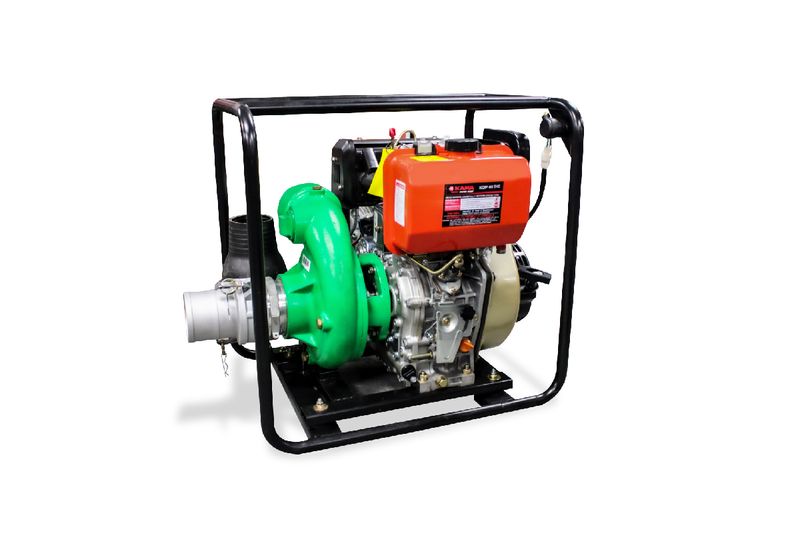 Bomba de presion kama kdp40the 4in c/motor diesel kama km192fe a. electrico