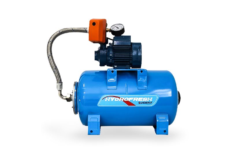 Bomba pedrollo pkm60 1/2hp c/tanque hydrofresh 20lts. (himhu24pkgd50m7aac00)