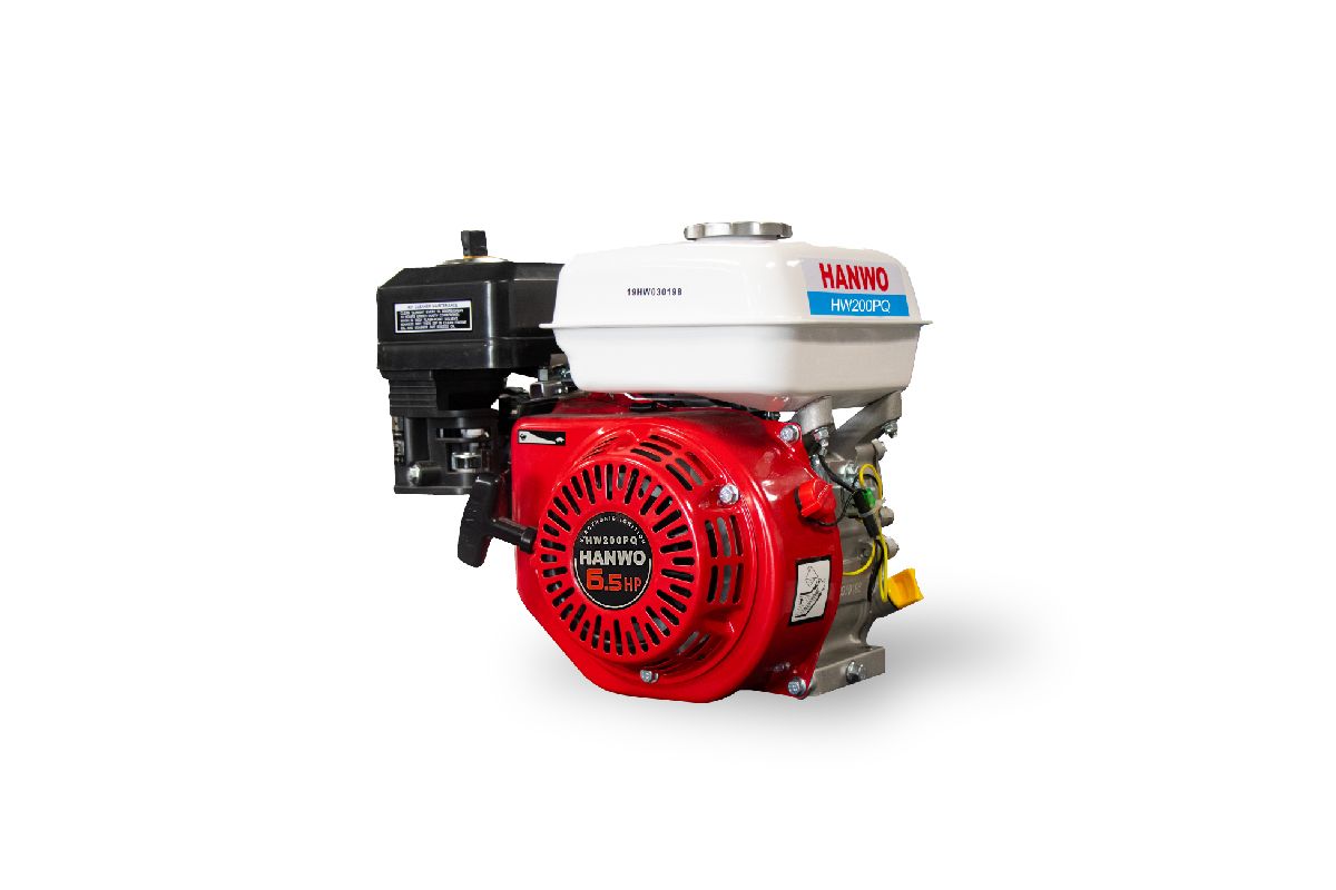 Motor gasolina hanwo 6hp hw200pq c/r - c/c