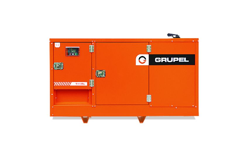 Generador grupel diesel 24kw stb 1ph 240v atenuado ats grupel 100a/240v g0024grgrca8b2400s