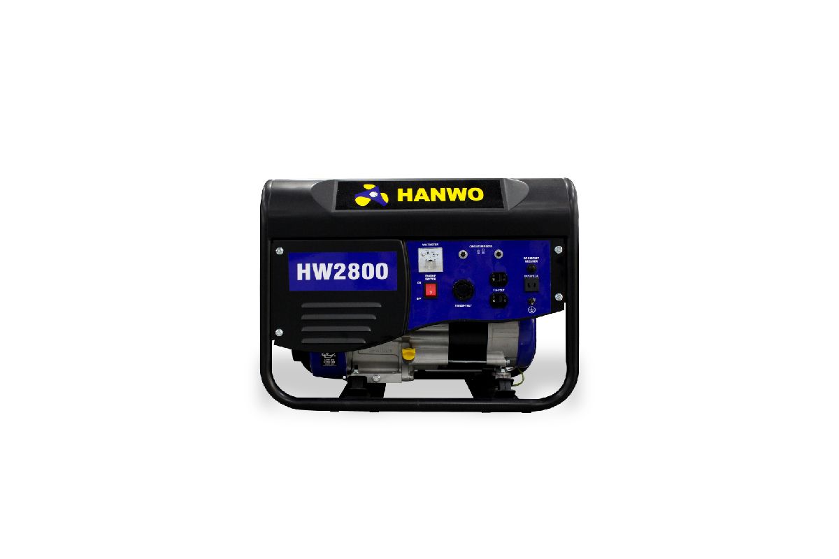 Generador hanwo gasolina hw2800 (2.2kw/5.5hp)