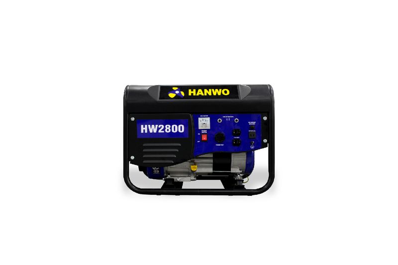 Generador hanwo gasolina hw2800 (2.2kw/5.5hp)