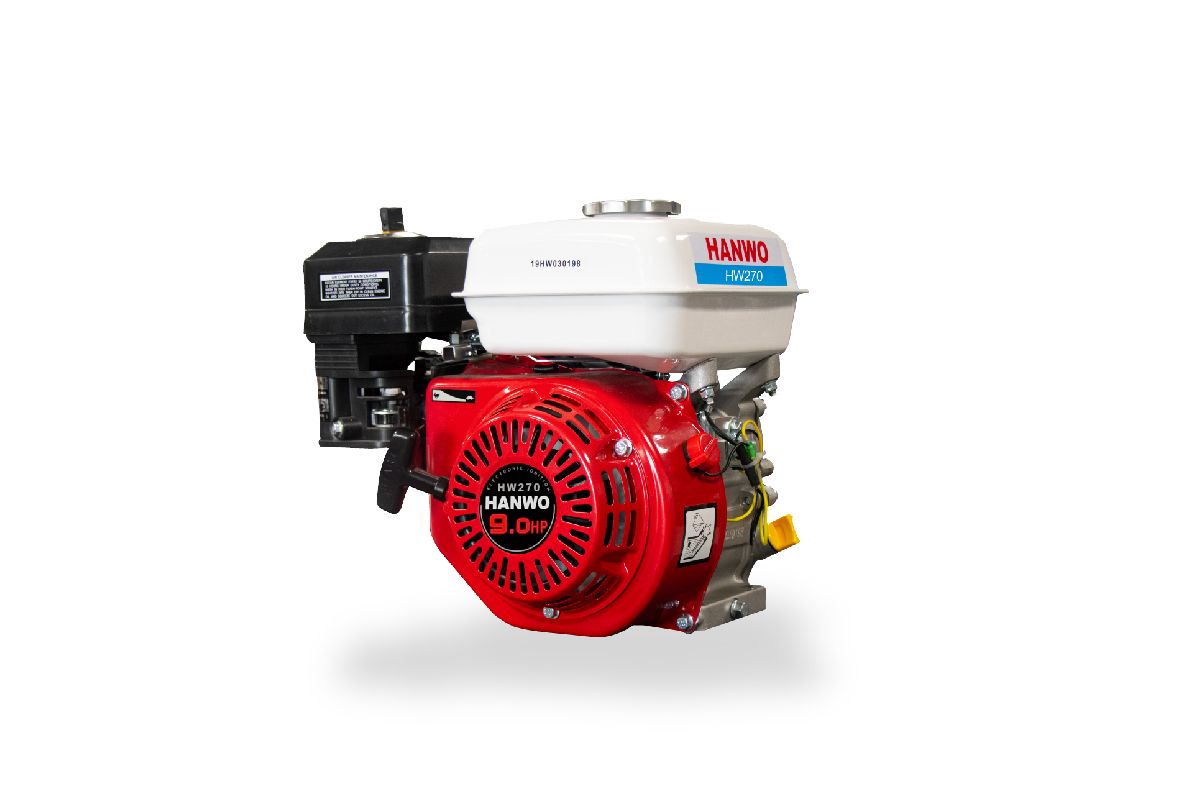 Motor gasolina hanwo 9hp hw270pq c/r - c/c