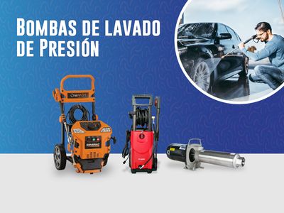 Bombas de lavado de Presión