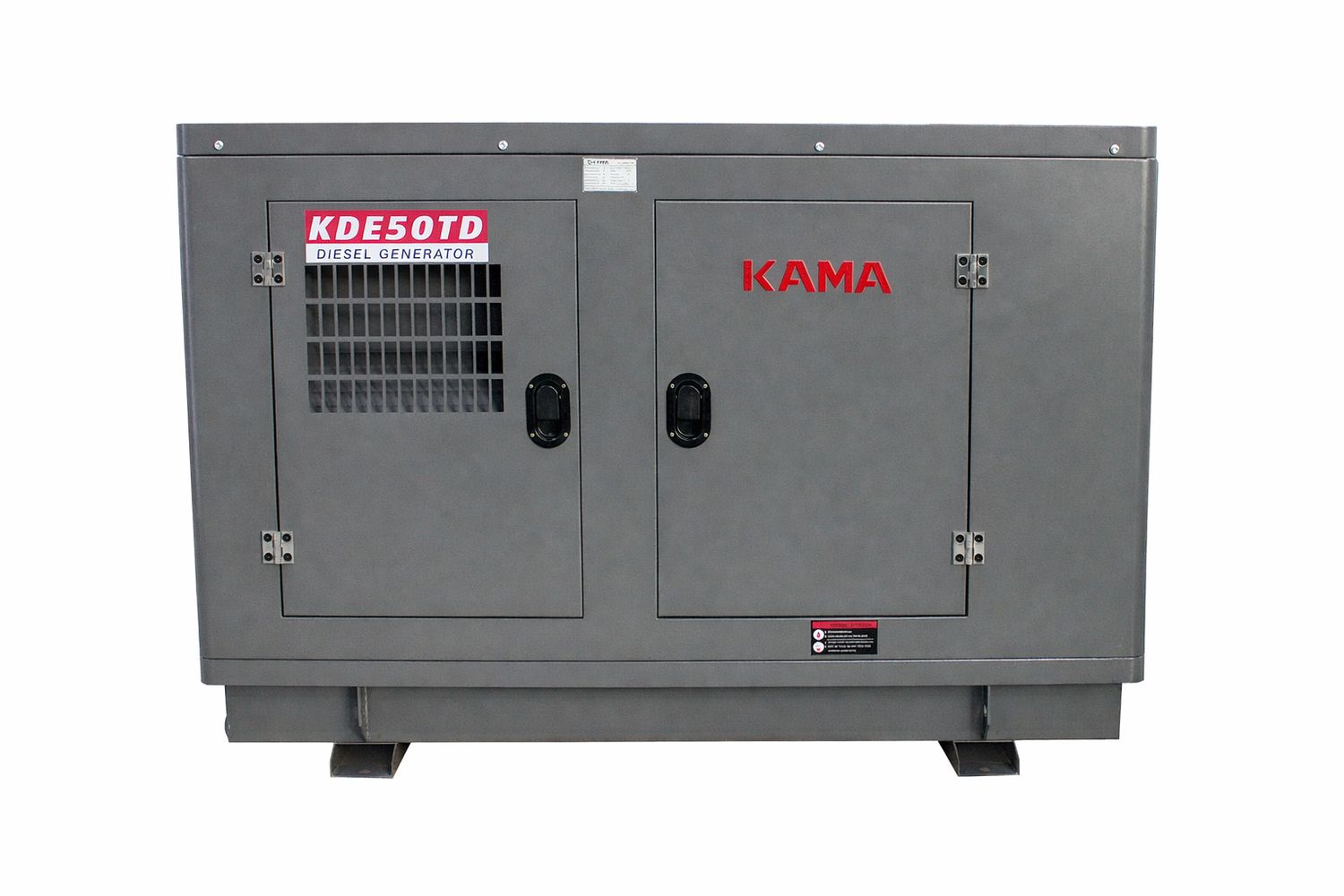 GENERADOR KAMA DIESEL KDE50TD 1PH 110/220V (40KW) C/ATS 300A