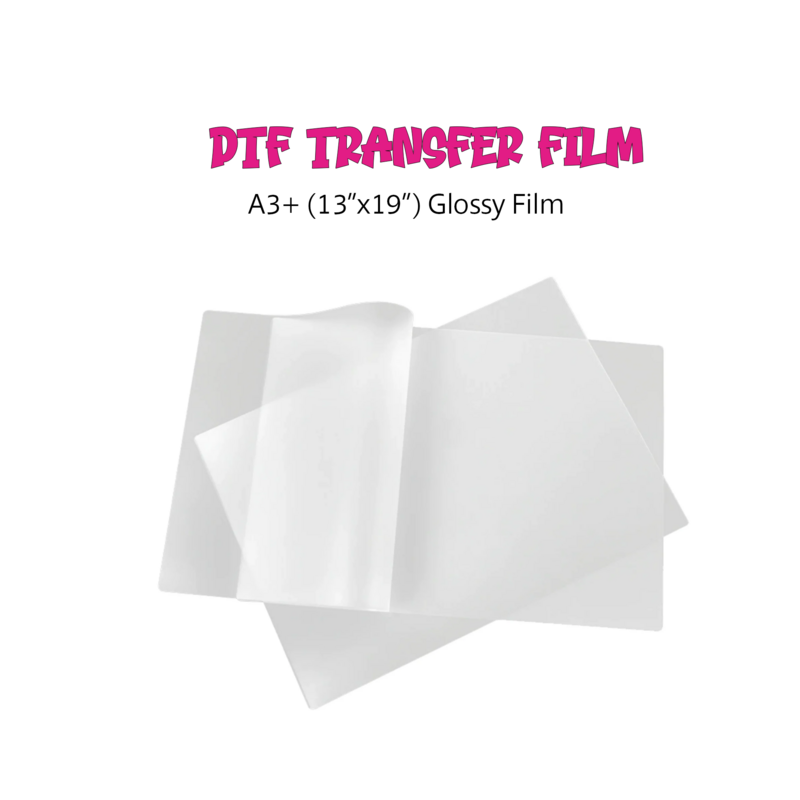 Glossy Cold Peel A3+ DTF Transfer Films ( 100 ct - 13&quot;x19&quot; )