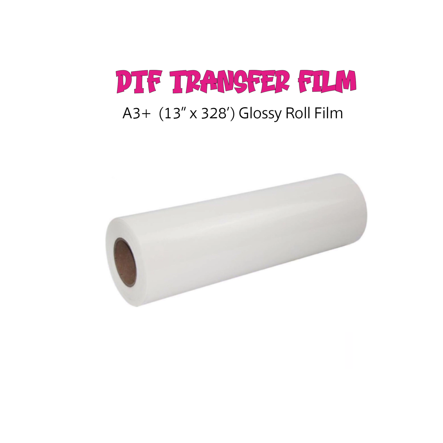 Glossy Cold Peel A3+ DTF Transfer Roll FIlm (13&quot;x328&#39; )