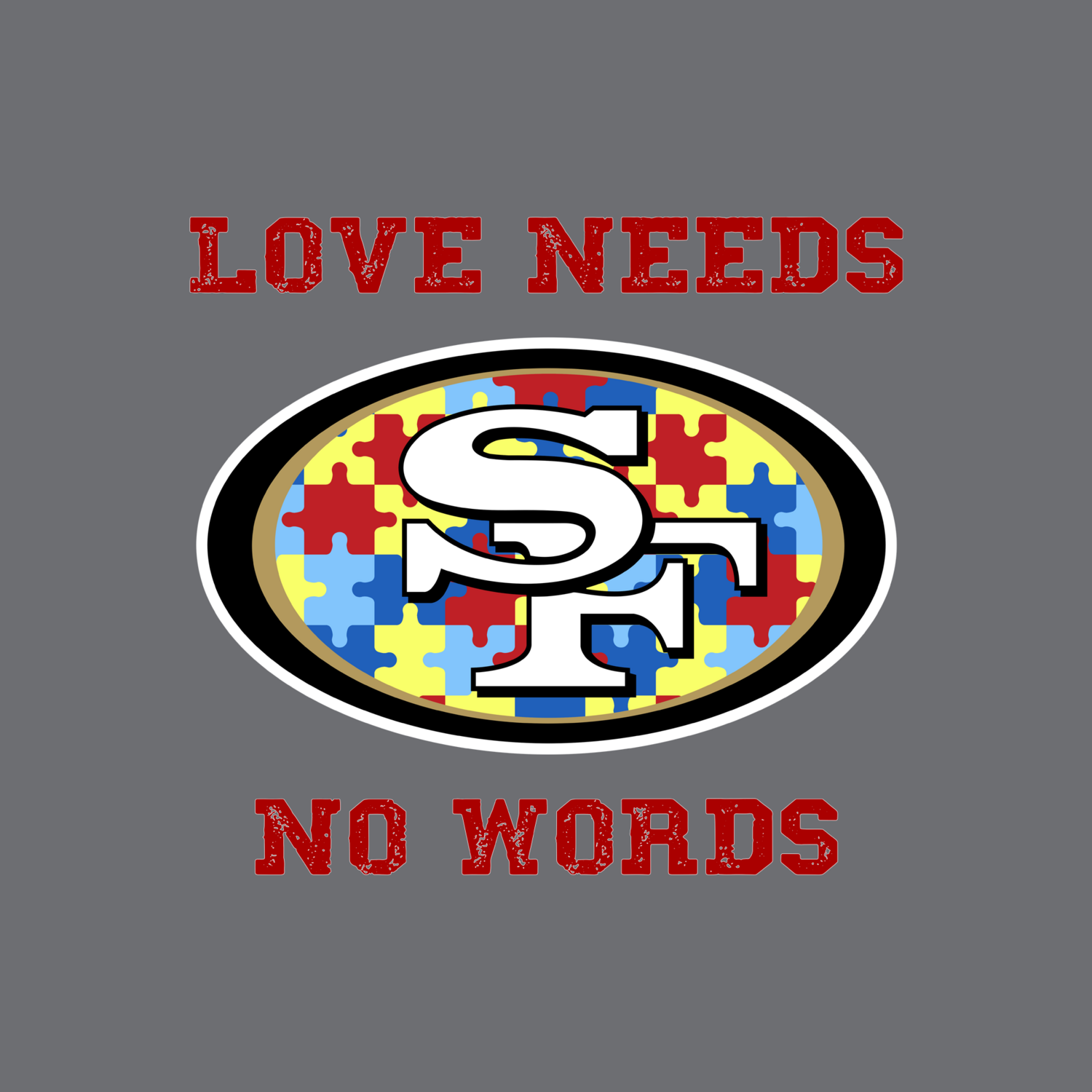 49ers Autism Love Needs No Words