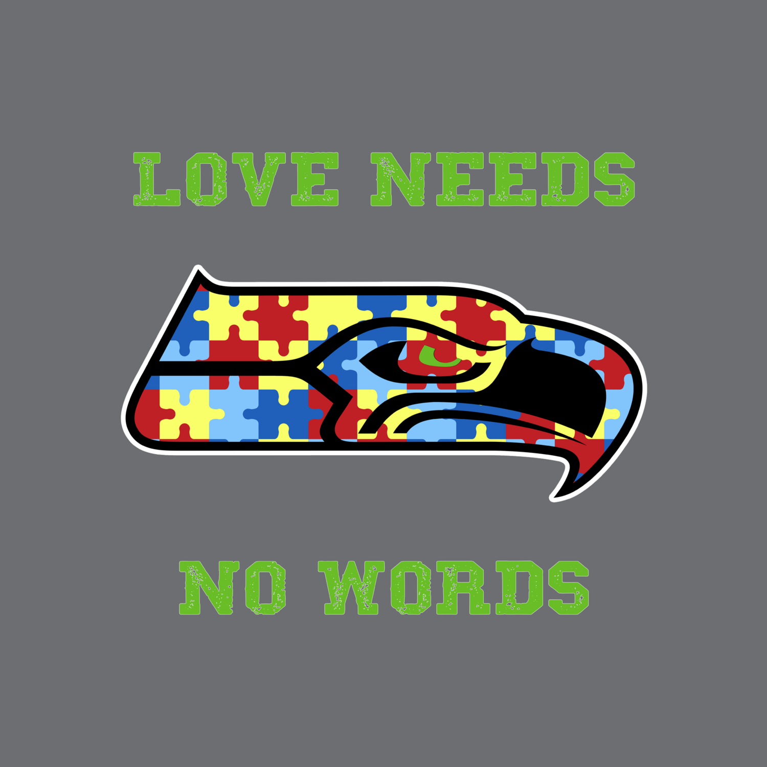 Seahawks Autism Love Needs No Words