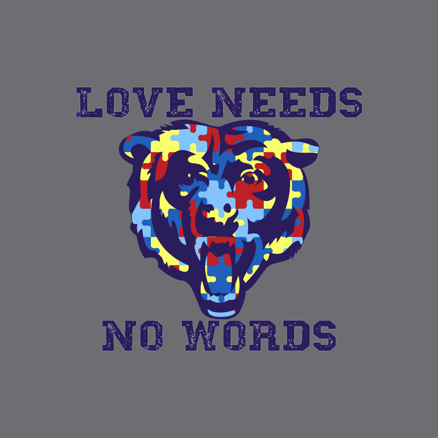 Bears Autism Love Needs No Words
