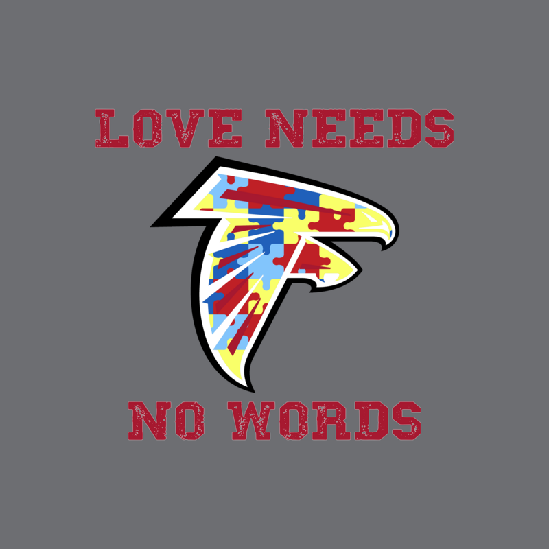 Falcons Autism Love Needs No Words