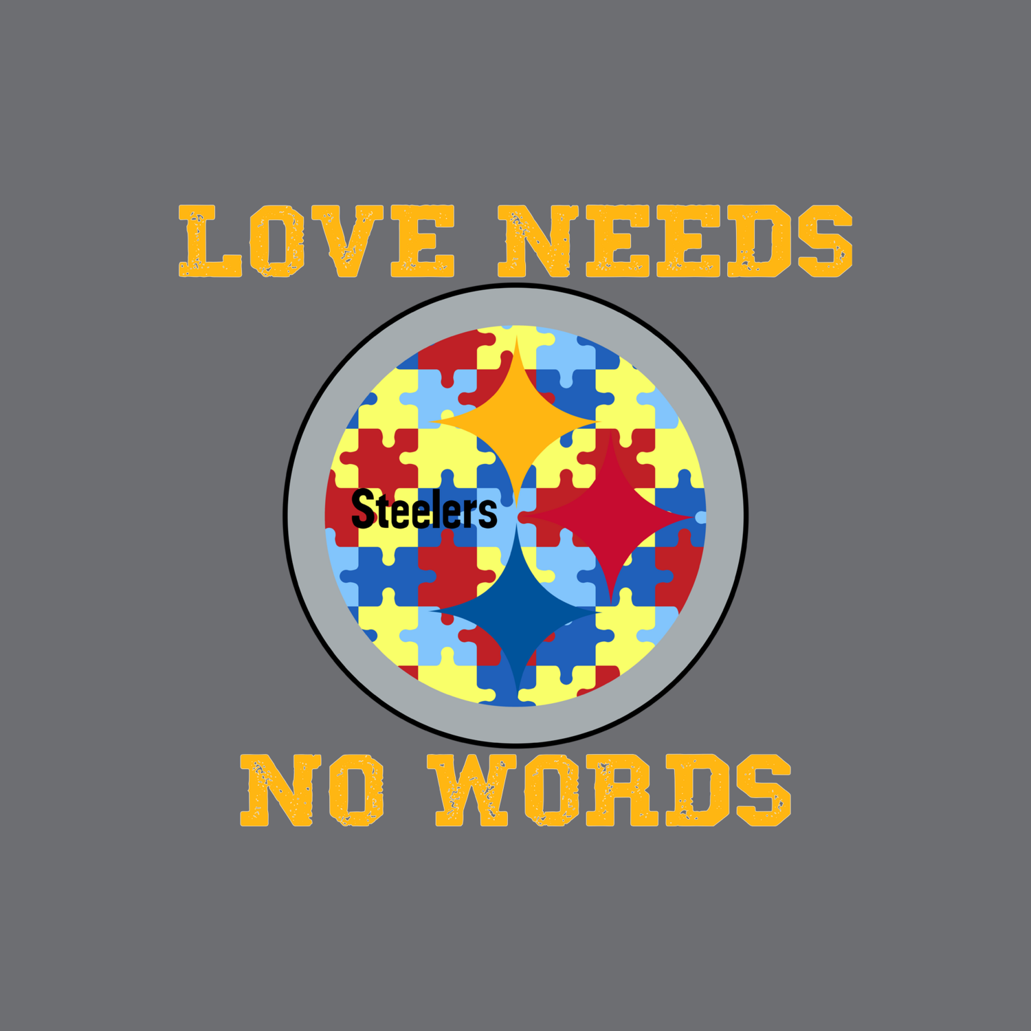 Steelers Autism Love Needs No Words