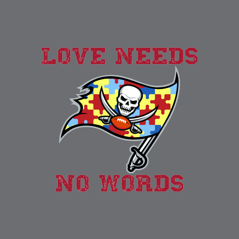 Buccaneers Autism Love Needs No Words